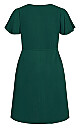 Sweet Floraling Dress - jade