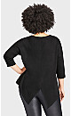 Plus Size Tammy Top - black