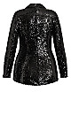 Sequin Seduction Jacket - black