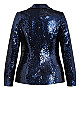 Sequin Navy Seduction Jacket