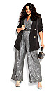 Dazzling Jumpsuit - gunmetal