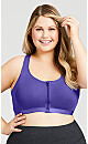 Plus Size Sports Bra - blue