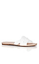 Plus Size Spark Slide - white