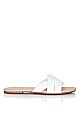 Plus Size Spark Slide - white