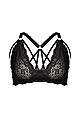 Sophie Strappy Bralette - black