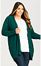 Plus Size Grace Cardi - jade