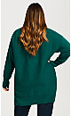 Plus Size Grace Cardi - jade