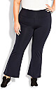 Plus Size Legging Pima Bootleg Navy - petite