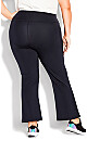 Plus Size Legging Pima Bootleg Navy - petite