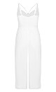 Plus Size Paradise Jumpsuit - ivory