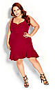 Cherish Mini Dress - love red