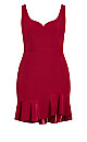 Cherish Mini Dress - love red