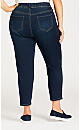 Plus Size Jegging Hi Rise Dark Wash - petite