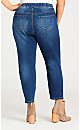 Plus Size Jegging Hi Rise Mid Wash - petite