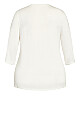 Plus Size Robin Sleep Top - cream