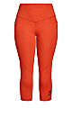 Active 3/4 Legging - chilli