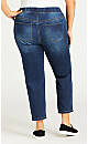 Plus Size Jegging High Rise Mid Wash - petite