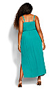 Riviera Maxi Dress - aqua