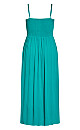 Riviera Maxi Dress - aqua