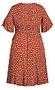 Lover Spot Dress - toffee