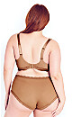 Wire Free Contour Bra - mocha