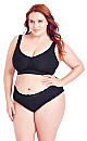 Wire Free Soft Cup Bra - black