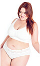 Wire Free Soft Cup Bra - white