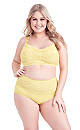 Cotton Hi Waist Brief - primrose