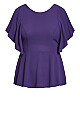 Romantic Mood Top - purple