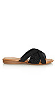 Judy Wide Width Sandal Black