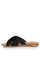 Judy Wide Width Sandal Black