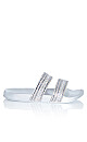 Plus Size Camilla Sandal - silver