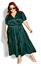 Tiered Sweetness Maxi Dress - emerald