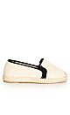 WIDE FIT Slip On Espadrille - neutral