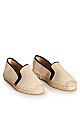 WIDE FIT Slip On Espadrille - neutral