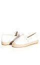 EXTRA WIDE FIT Laser Cut Espadrille - white