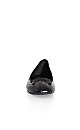 WIDE FIT Weave Ballet Flat - black