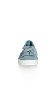 WIDE FIT Denim Knot Canvas Flat - blue