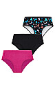 Modern Print Brief 3 Pack -