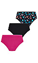 Modern Print Brief 3 Pack -