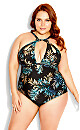 Cancun Underwire Print 1 Piece -