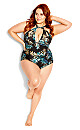 Cancun Underwire Print 1 Piece -