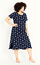 Daisy Sleep Dress - navy