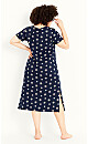 Daisy Sleep Dress - navy