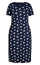 Daisy Sleep Dress - navy