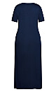 Plain Sleep Dress - navy