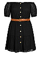 Sicilian Dress - black