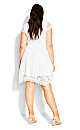 Wild Lace Dress - ivory