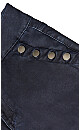 Harley Buttoned Up Jean - dark indigo