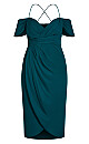 Entwine Maxi Dress - emerald